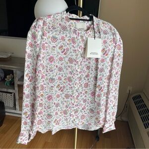 NWT $550 Isabel marant leidy blouse size 44